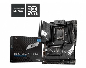 Płyta MSI PRO Z790-A WIFI DDR4 /Z790/DDR4/SATA3/M.2/USB3.2/WiFi/BT/PCIe5.0/ATX