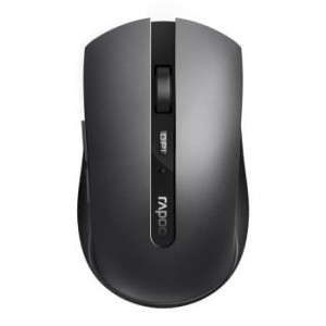 Mysz bezprzewodowa Rapoo 2.4 GHz/BLUETOOTH 7200M optyczna szara