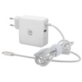 Zasilacz sieciowy Manhattan Power Delivery 230V USB-C, 60W USB-A 5V, biały - 1361761