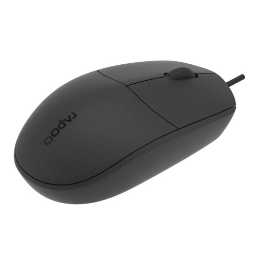 Mysz przewodowa Rapoo N100 optyczna czarna - 1212293