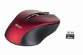 Mysz Trust Mydo 21871 (optyczna; 1800 DPI; kolor czerwony) - 1067483