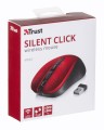 Mysz Trust Mydo 21871 (optyczna; 1800 DPI; kolor czerwony) - 1067486