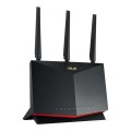 Router Asus RT-AX86U Wi-Fi AX5700 1x1Gb WAN 4x1Gb LAN 1x2.5Gb WAN/LAN 2xUSB3.0 EU+UK - 1197378