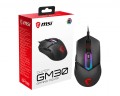 Mysz MSI Clutch GM30 (optyczna; 6200 DPI; kolor czarny) - 838878