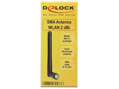 Antena Delock WLAN 2 dBi SMA dookólna - 1395150