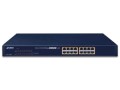 Switch niezarządzalny Planet GSW-1600HP 16-Port PoE 1000Mb/s Desktop - 1395297