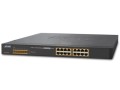 Switch niezarządzalny Planet GSW-1600HP 16-Port PoE 1000Mb/s Desktop - 980585