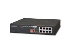 Switch niezarządzalny Planet GSD-804P 4-Port 1000Mb/s + 4-Port PoE+ Desktop