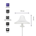 Antena Wi-Fi Qoltec 2.4/2.5GHz dookólna | 5dBi | Wewnętrzna - 1041166