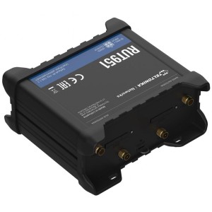Router 4G LTE Teltonika RUT951, WiFi 802.11b/g/n, 2x SIM, 4x LAN/WAN 10/100 Mbps