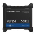 Router 4G LTE Teltonika RUT951, WiFi 802.11b/g/n, 2x SIM, 4x LAN/WAN 10/100 Mbps - 1395478