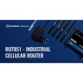Router 4G LTE Teltonika RUT951, WiFi 802.11b/g/n, 2x SIM, 4x LAN/WAN 10/100 Mbps - 1395484