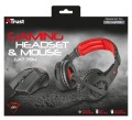 Zestaw słuchawkowy + mysz TRUST GXT784 HEADSET & MOUSE - 1029947