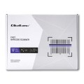 Czytnik kodów kreskowych Qoltec Laserowy 1D| 2D | USB - 1132336