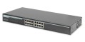 Switch niezarządzalny DIGITUS 19" Rack Gigabit 16x10/100/1000Mbps - 981182