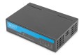 Switch niezarządzalny DIGITUS 5-portowy Gigabit Ethernet 10/100/1000 Mini Metal Box - 981183