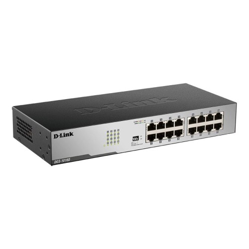 Switch niezarządzalny D-Link DGS-1016D L2 16x1000Mbit (RJ45) Desktop/Rack - 1396308