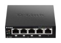 Switch niezarządzalny D-Link DGS-1005P 5x10/100/1000 Mb/s PoE+ - 1396325