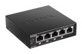 Switch niezarządzalny D-Link DGS-1005P 5x10/100/1000 Mb/s PoE+ - 1396326