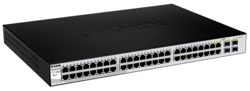 Switch zarządzalny D-Link DGS-1210-48 SMART switch L2 44x1GbE 4xCombo Metal Rack 19'' - 743545