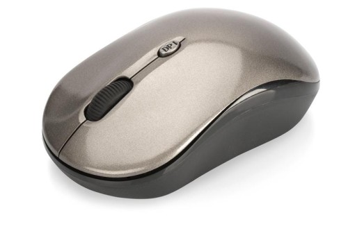 Mysz bezprzewodowa optyczna EDNET  3 przyciski 1600dpi 2,4GHz antracyt - 984645
