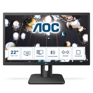 Monitor AOC 21,5" 22E1D VGA HDMI DVI