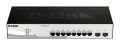 Switch zarządzalny D-Link DGS-1210-10MP 8x1000 Mbps Gigabit 2x SFP - 1321742