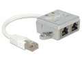 Adapter rozdzielacz LAN Delock rozdzielacz LAN RJ45 - 2x RJ45 na kablu 15cm - 981210