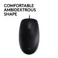 Mysz Logitech 910-005508 (optyczna; 1000 DPI; kolor czarny) - 783878