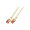 Patchcord 100% miedź EFB Cat.6 LSZH S/FTP, 3m, szary - 1396510