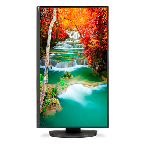 EA271Q Black - 27"  LCD monitor with LED backlight, IPS panel, 3-sided narrow bezel, resolution 2560x1440 QHD , DisplayPort, DP out, HDMI, DVI, USB Type C, 150mm HAS - 540493