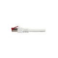 Patchcord 100% miedź EFB Cat.6 LSZH S/FTP, 5m, biały - 981313