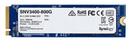 Dysk SSD M.2 NVMe do serwerów Synology SNV3400-800G - 974998
