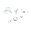 Adapter światłowodowy EFB-Elektronik 53302.33 SC Simpex/SC Simplex Singlemode - 1396546