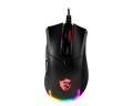 Mysz MSI Clutch GM50 (optyczna; 7200 DPI; kolor czarny) - 908290