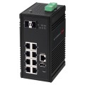 Switch zarządzalny Edimax IGS-5208 Industrial 8-port 10/100/1000M 2 SFP Uplink Slot Switch - 1042798