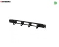 Organizer Kabli Intellient Rack 19" 1U 4x48mm, czarny - 1396762