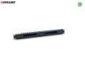 Organizer Kabli Intellient Rack 19" 1U z pokrywą, czarny - 1396767