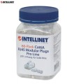 Wtyk Intellinet RJ45 8P/8C UTP Cat.6a/drut 80szt. - 693868