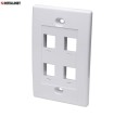 Panel 4-portowy Intellinet na moduły Keystone - 693955