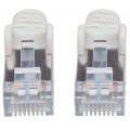 PatchCord 100% miedź Intellinet Cat.6a LSZH S/FTP, 1m, szary - 1397068