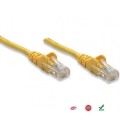 PatchCord 100% miedź Intellinet Cat.5e UTP, 7,5m, żółty - 981620