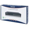 Switch niezarządzalny Intellinet 8x 10/100/1000 Mbps PoE+ 140W Rack 19" - 1397692