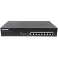 Switch niezarządzalny Intellinet 8x 10/100/1000 Mbps PoE+ 140W Rack 19" - 1397689