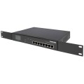 Switch niezarządzalny Intellinet 8x 10/100/1000 Mbps w tym 4x Ultra PoE 140W Desktop/Rack 19" LCD - 1397738