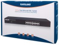 Switch niezarządzalny Intellinet 16x 10/100 Mbps PoE+ 240W Rack 19" - 1125317