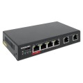 Switch niezarządzalny Intellinet 6x 10/100 Mbps w tym 3x PoE i 1x High-Power PoE Desktop - 1397884