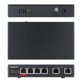 Switch niezarządzalny Intellinet 6x 10/100 Mbps w tym 3x PoE i 1x High-Power PoE Desktop - 1397887
