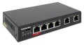 Switch niezarządzalny Intellinet 6x 10/100 Mbps w tym 3x PoE i 1x High-Power PoE Desktop - 981674