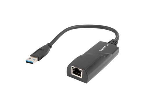 Karta sieciowa Lanberg USB 3.0 -> RJ-45 1Gb na kablu - 750114
